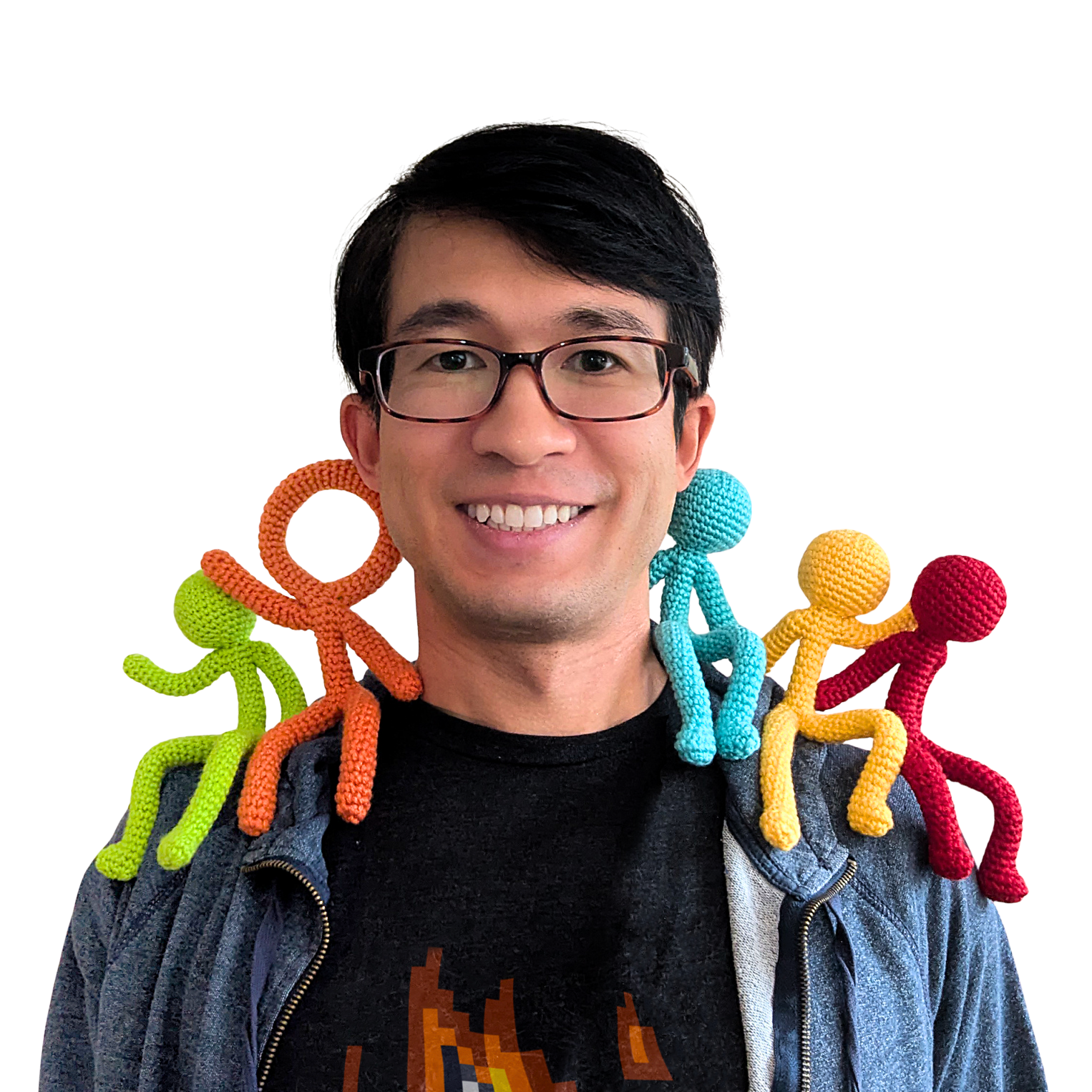 Custom Crochet Figure DIY Kit: 5 Characters – Alan Becker