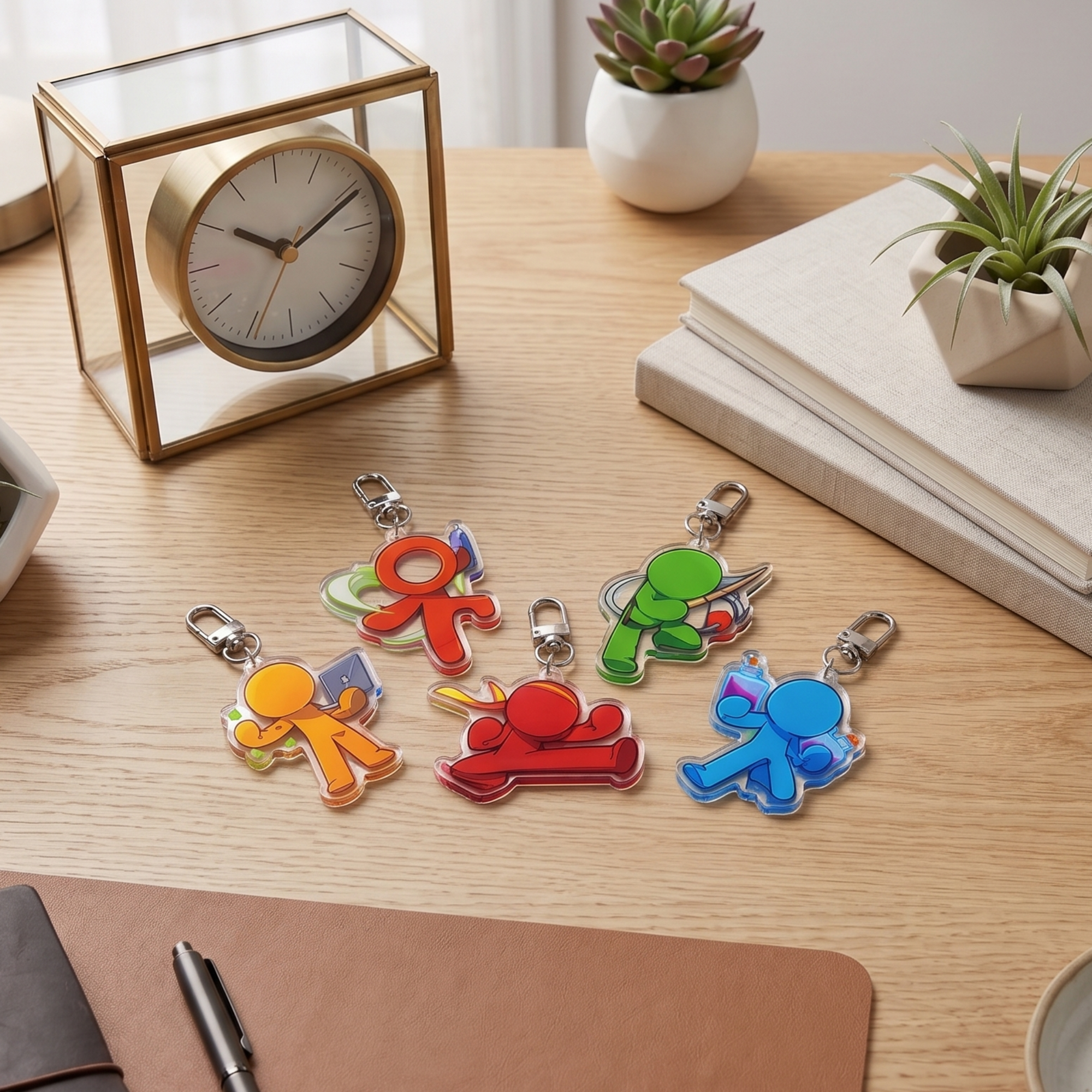 Squad Keychain Set
