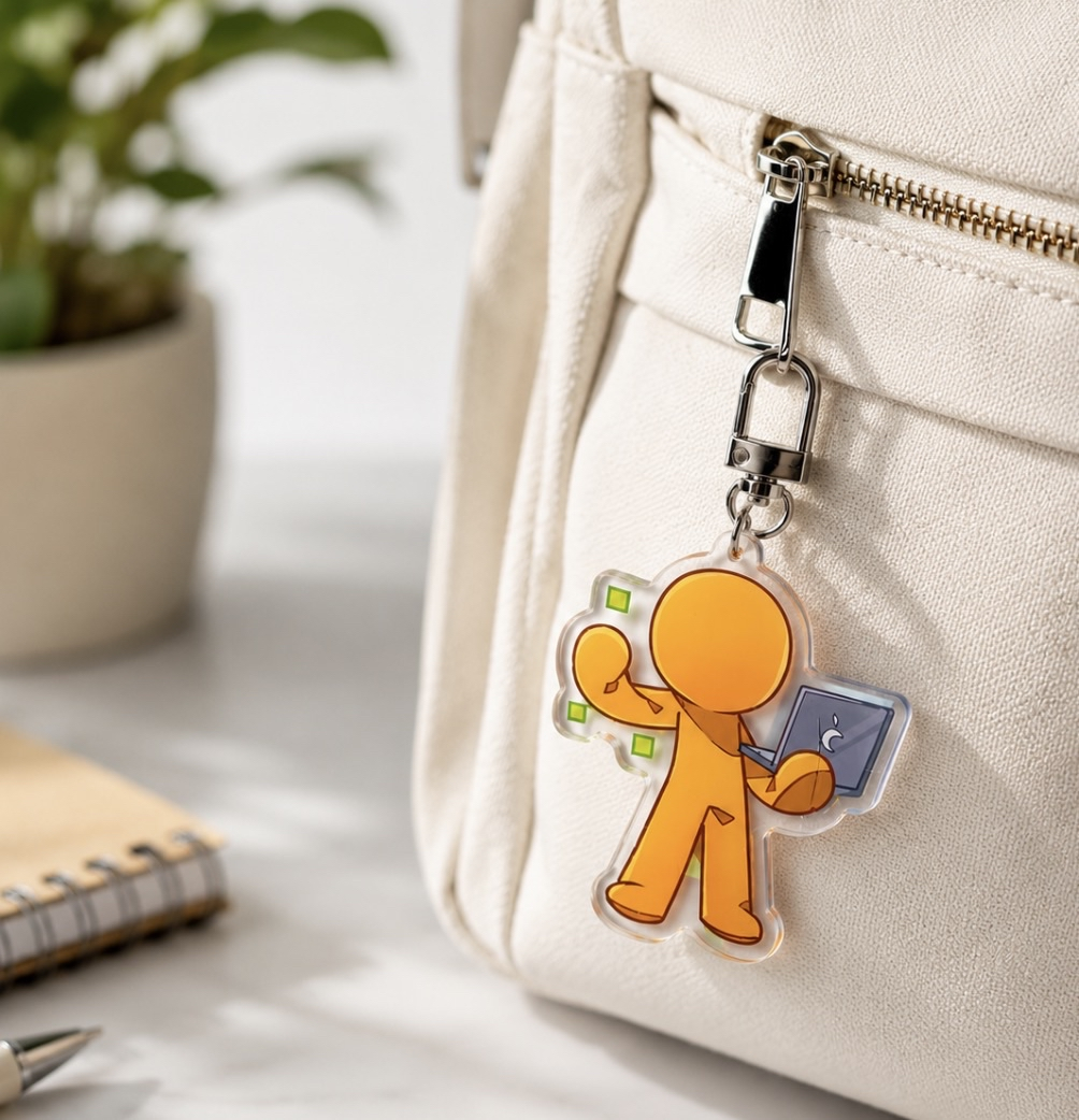 Yellow Keychain