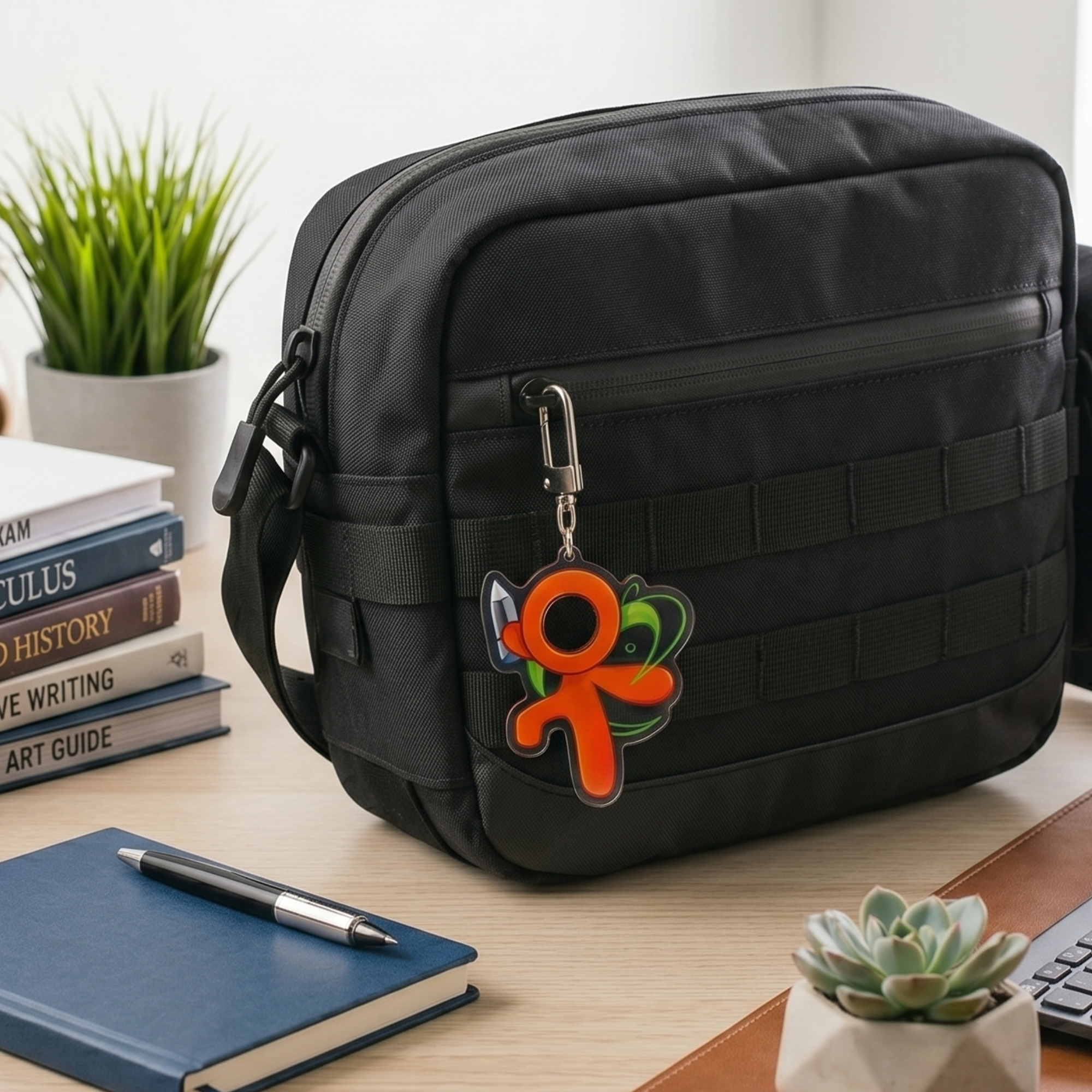 Orange Keychain