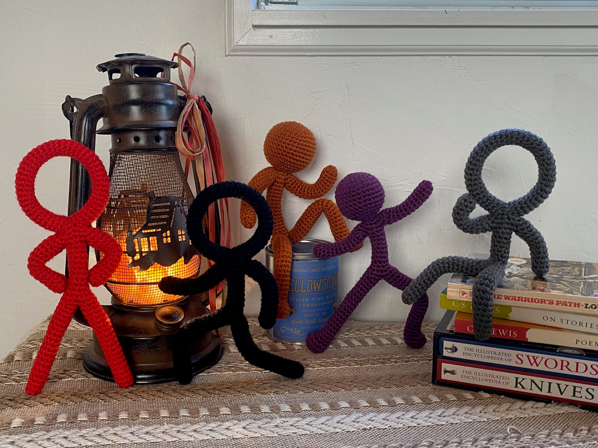 Custom Crochet Figure DIY Kit: 5 Characters – Alan Becker